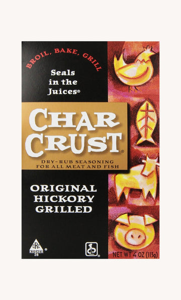 Char Crust Dry-Rub Seasoning - Kosher, Crc Parve (Original Hickory Grilled) (5 Pack)