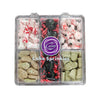 Homankit Halloween Sprinkles for Cake Decorating Edible Eyes Red Black Sprinkles Dog Bones Tombstone Skull Sprinkle Mix Cake Cup