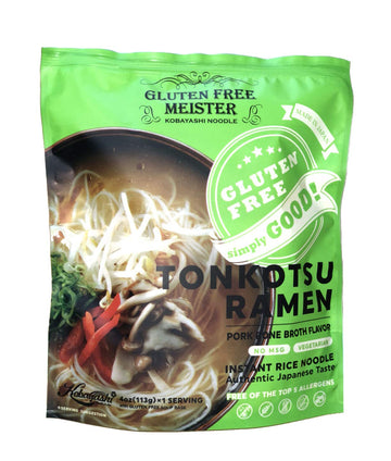 Gluten Free Meister Japanese Tonkotsu Ramen 6Pk (Vegetarian)