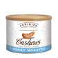 FERIDIES Jumbo Gourmet Honey Roasted Cashews 18oz Can - Honey Roasted Flavor