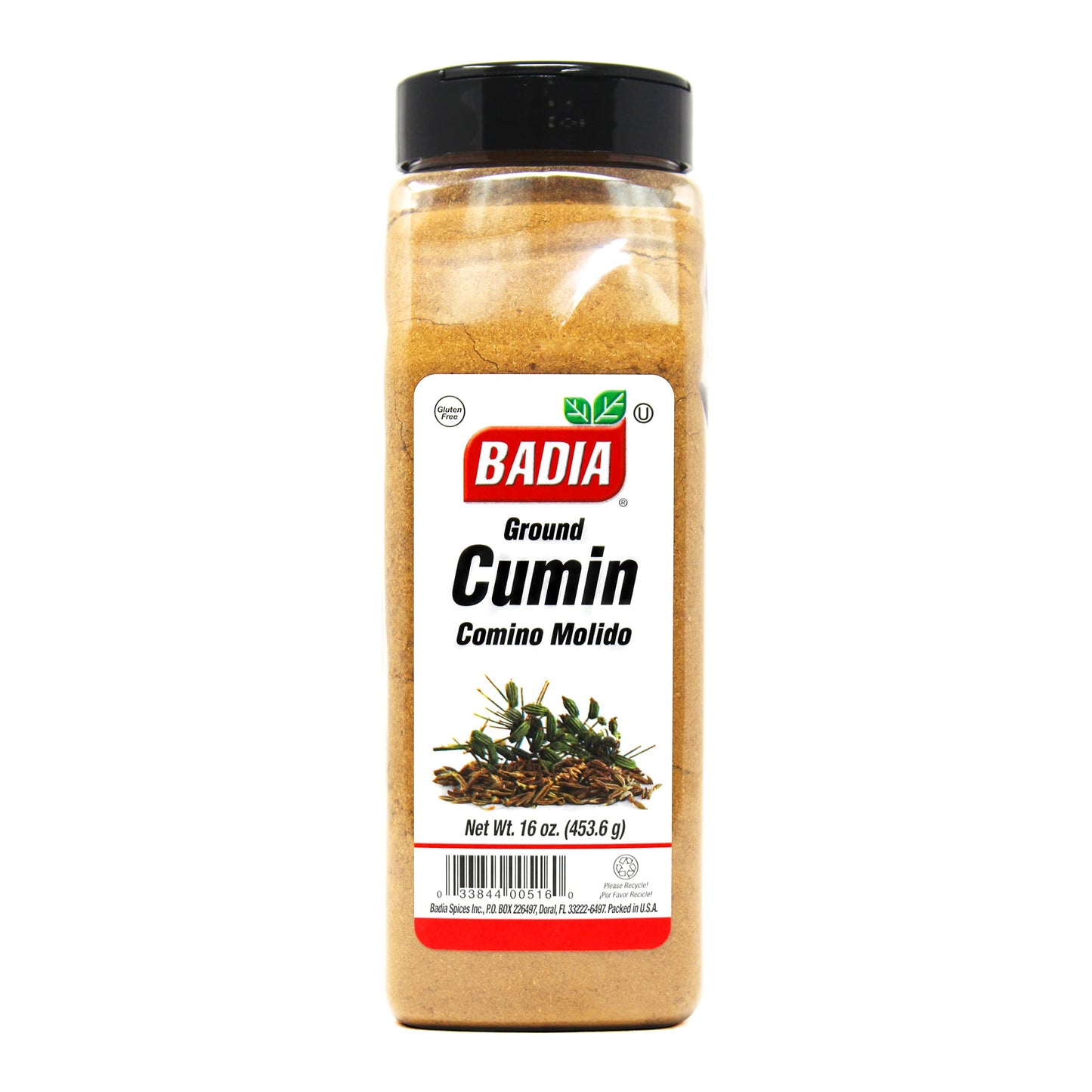Badia Spices, Cumin Seed Ground, Yellow Multi (087881), 16 Oz