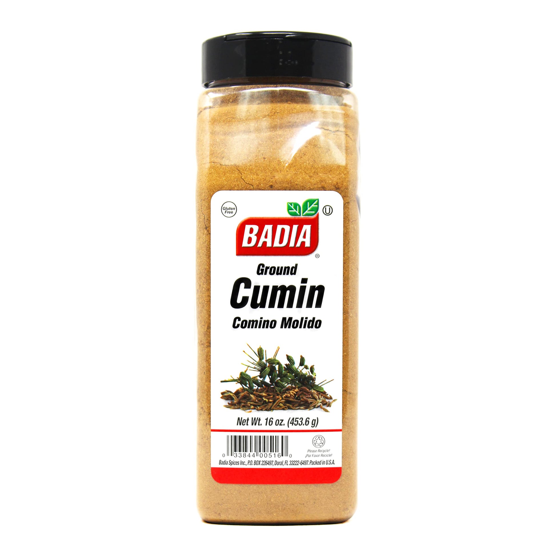 Badia Spices, Cumin Seed Ground, Yellow Multi (087881), 16 Oz