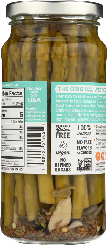 Pacific Pickle Works Asparagusto Spicy Pickled Asparagus, 16 Fz