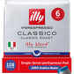 Illy Coffee IperEspresso Capsules - Single-Serve Coffee Capsules & Pods - Classico Lungo Medium Roast - Notes of Caramel  Orange Blossom  and Jasmine - 100% Arabica - 18 Count (Pack of 6)