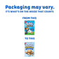 Teddy Grahams Chocolatey Chip Graham Snacks, 6 - 10 Oz Boxes