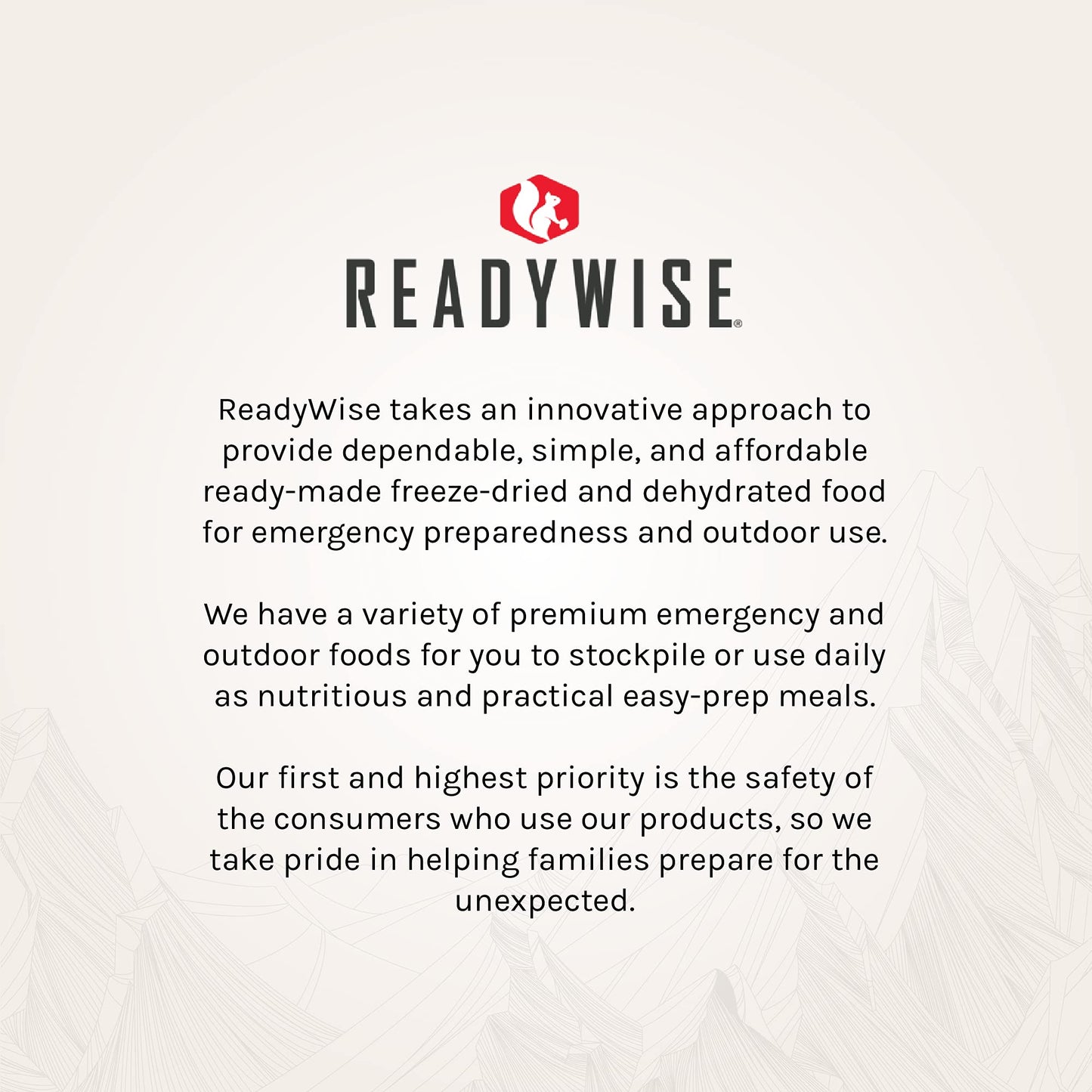Readywise - Outdoor Cookie Dough Trail  , 2 Servings, Pack Of 1, Emergency Preparedness, Freeze Dried Food, Mre, Snack Pack, Survival Food, Emergency Food For Backpacking, Camping, And Hiking