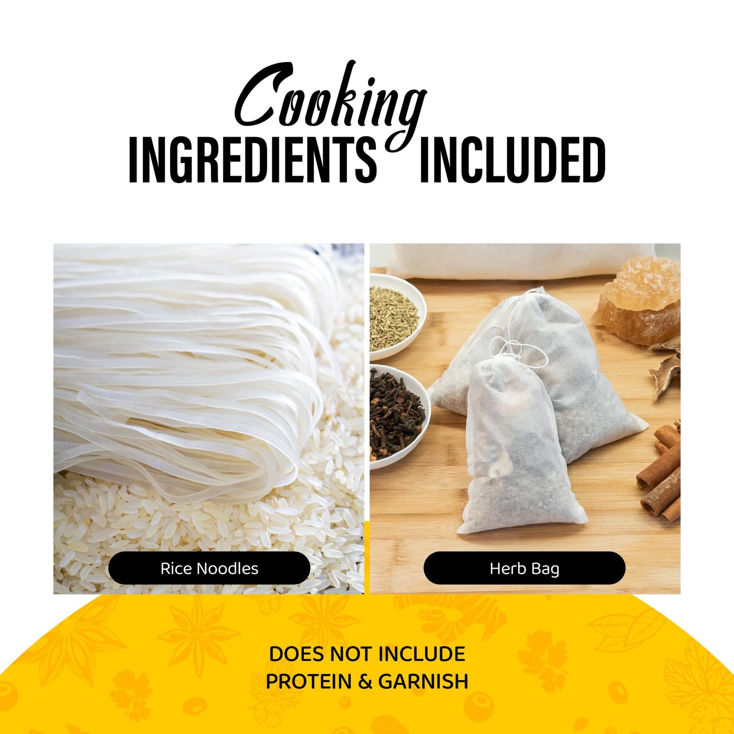 Get Cultured Box Diy Chicken Pho Kit (Ph? G), Make Authentic Vietnamese Pho Broth, Includes Herb Bag, Rice Noodles, 1 Hour Prep
