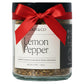 Dalkin & Co. Lemon Pepper, Bright Lemon Peel, Black Pepper, Garlic & Onion Blend, Cooking Seasoning for Pantry & Kitchen, Eco Fr