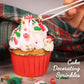 Christmas Sprinkles For Cookie Decorating, Food Grade, Christmas Sprinkles, 50G/4 Bottle, Sujoygar, Kosher & Halal Certified, Ho