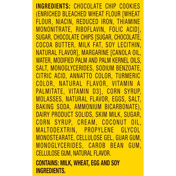 Nestle Tollhouse, Vanilla Chocolate Chip Cookie Ice Cream Sandwiches, 7 Count (Frozen), 28 Ounce