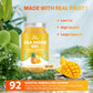 OALSE (28OZ Irish Sea Moss Gel Mango Pineapple Flavor - Natural Seamoss Gel with 92 Minerals and Vitamins - Non-GMO, Gluten-Free