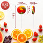 ZOFIA SWEET 32 Pack Rainbow Candy Lollipops, Gluten Free, Individually Wrapped, Model HLWQYT-N-RSLM-12G32