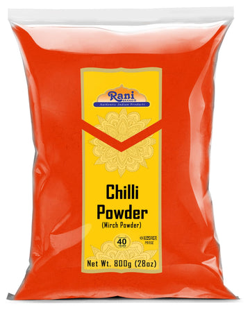 Rani Chilli Powder (Mirchi) Ground Indian Spice 28oz (800g) ~ All Natural | Salt-Free | Vegan | No Colors | Gluten Friendly | NO