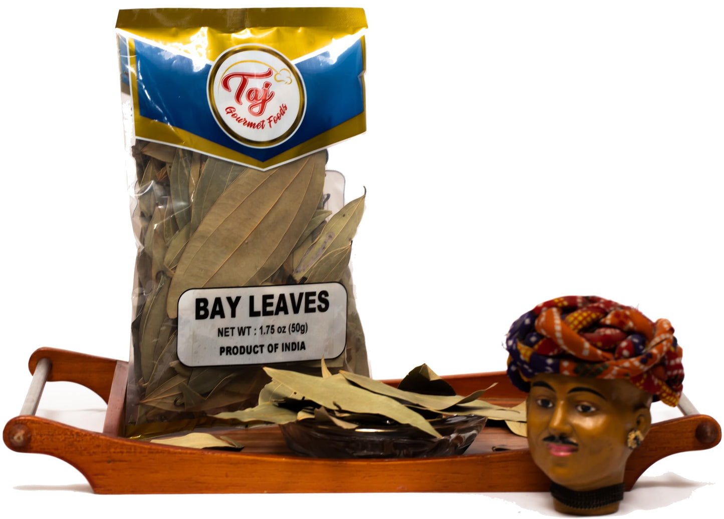 Taj Bay Leaves (Tej Patta), 16Oz Bulk Pack | Whole Bay Leaf | Indian Origin
