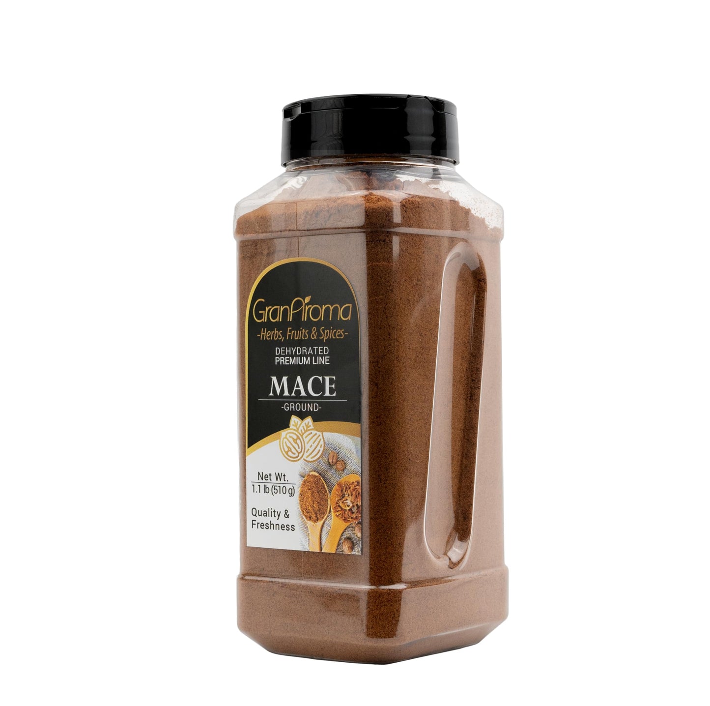 Granaroma Ground Mace, Warm Spice, From Nutmeg, Curries & Desserts (18 Ounce)