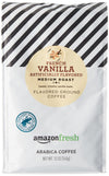 Amazonfresh French Vanilla Flavored Coffee, Ground, Medium Roast, 12 Ounce