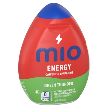 Mio Energy Liquid Water Enhancer, Green Thunder Flavor, 1.62 Fl Oz, Pack of 1