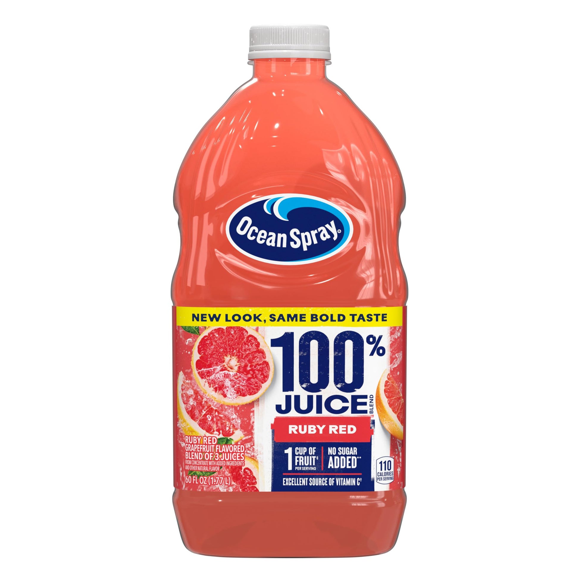 Ocean Spray Ruby Red Grapefruit Drink, 60-Ounce Bottles (Pack Of 8)
