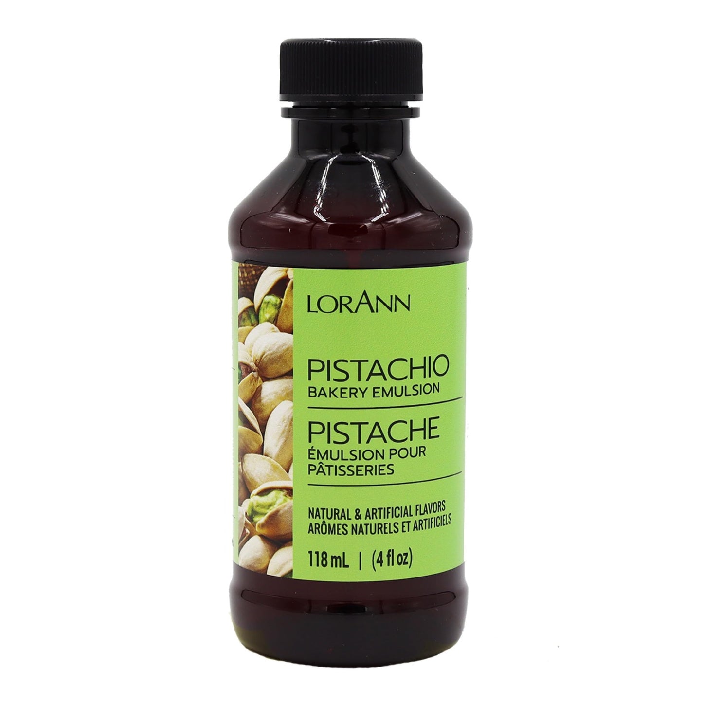 Lorann Oils Pistachio Bakery Emulsion: Genuine Pistachio Aroma, Perfect For Boosting Nutty Notes In Baked Goods, Gluten-Free, Ke