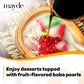 Mayde 3-Flavor Popping Boba Pearls Berry Blend Party Kit- Strawberry, Blueberry, & Pomegranate (3-Pack, 490 Grams)