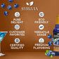 Syruvia Blueberry Syrup For Drinks 25.4 Ounces Blueberry Flavoring Syrup With Pump