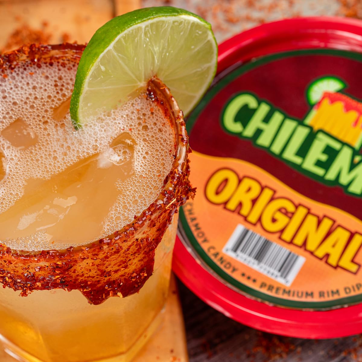 CHILEMOY Rim Dip Chamoy | Handcrafted Mexico | Chamoy Rim Paste for Cocktails  Seltzer  Michelada Rim Dip | Tajin Rimmer for Cocktails 8oz Original