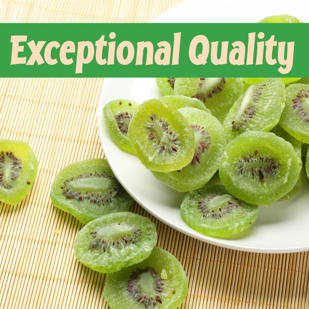 Sincerely Nuts Dried Kiwi Slices (1 Lb)-Vegan, Gluten-Free, And Kosher Certified- Satisfying And Naturally Sweet On-The-Go-Treat