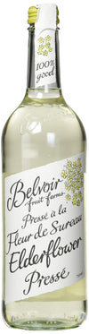 Belvoir Organic Elderflower Presse Juice, 25.4 Ounce Glass Bottle