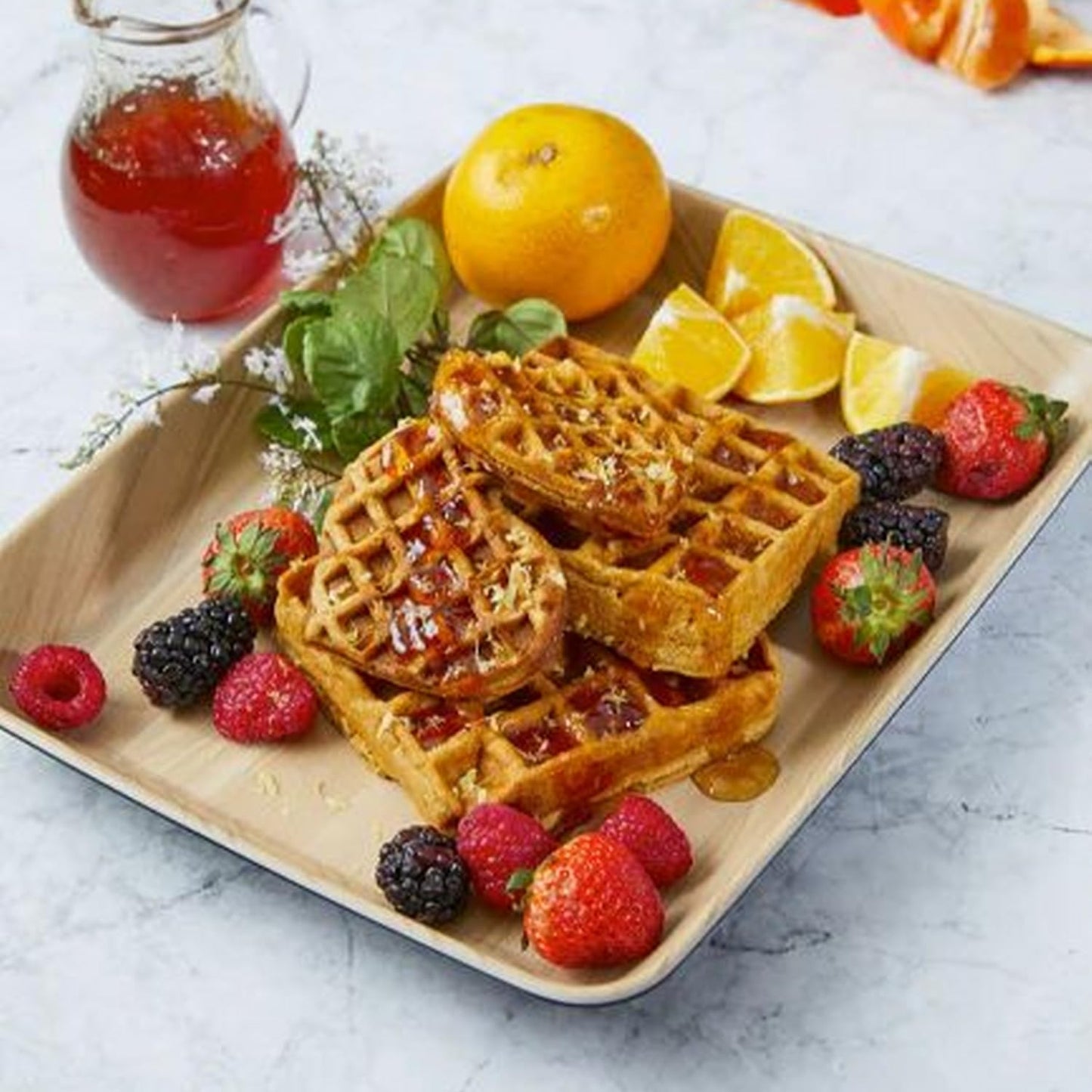 Amasar | Breadfruit Pancake And Waffle Mix |Gluten-Free Non-Gmo High-Fiber No Sugar Added | Best For Pancakes Crispy Waffles | Healthy No Preservatives Breakfast Meal | Plant Based (8.50 Ounce (Pack Of 1))