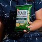 Hal'S New York Kettle Cooked Gluten Free Jalapeno Flavored Potato Chip Crisps, 2 Oz (Pack Of 24)