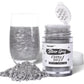 Sujoygar Silver Edible Glitter for Cocktails, 4g Food Grade Shimmer Powder, Baking, Cake, Cupcake, Vodka, Chocolate, Wine