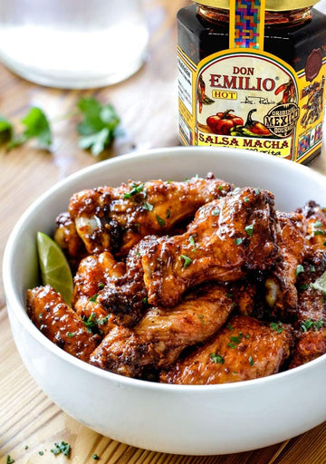 Don Emilio Morita Artisanal Salsa Macha Authentic Mexican Spicy Chili Oil Oil Glass Jar 9 Oz