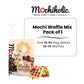 Mochi Waffle Mix Original Recipe - Rice Flour, Low Calories And Sugar - Essential Nutrients - 12 Oz Healthy Daily Snacks By Mochiholic (Pack Of 1)