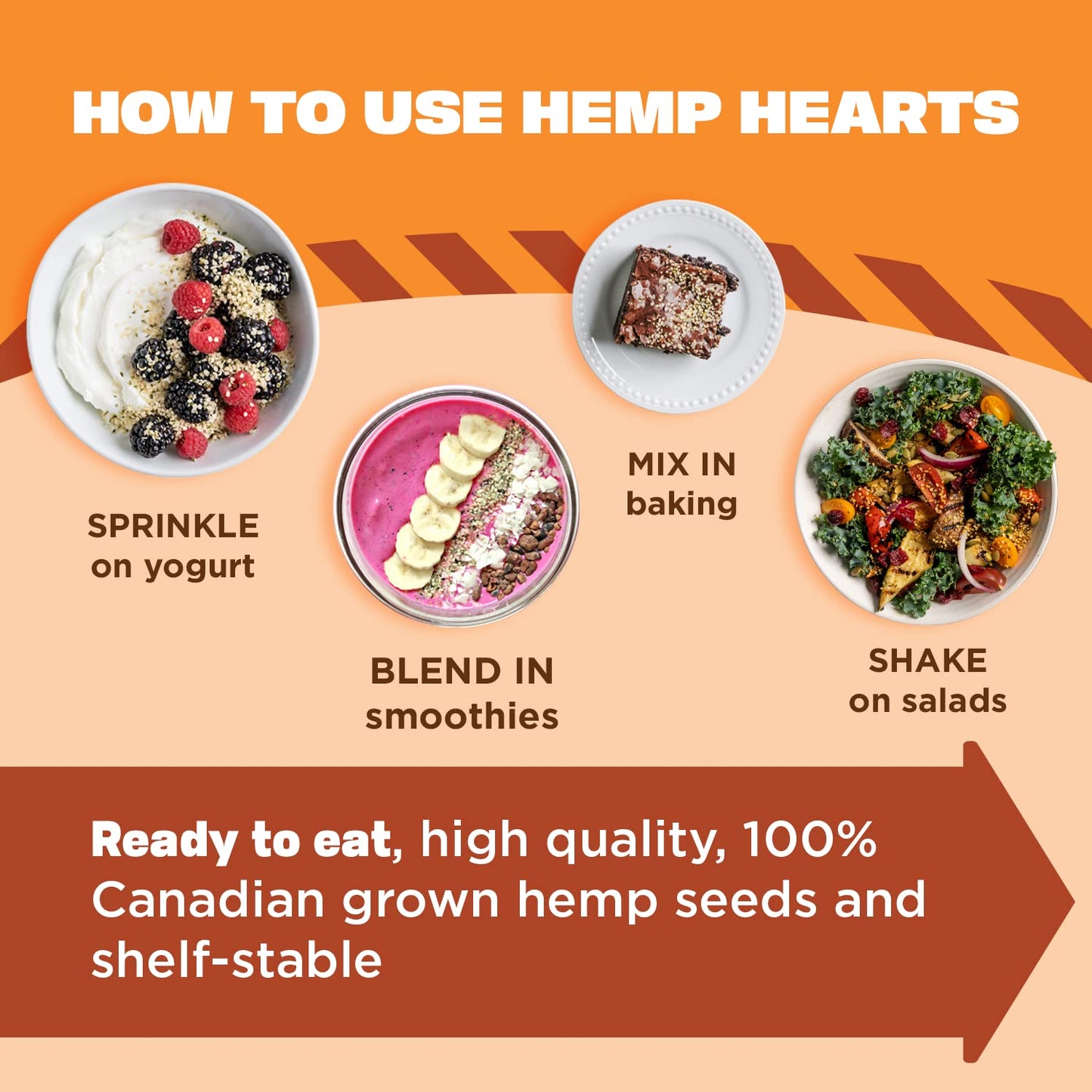 Manitoba Harvest Hemp Seeds, 24 Oz; 10G Plant Based Protein And 12G Omega 3 & 6 Per Serving | Perfect For Smoothies, Yogurt & Sa