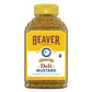 Beaver Deli Mustard, 12.5 Ounce Squeeze Bottle (Pack Of 6)
