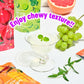 Sugarlolo Konjac Sweet Strawberry & Kiwi Jelly Snack - Vegan Jello With Zero Sugar | Only 4 Calories Per Pouch | Low Calorie Kor