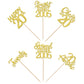 24Pcs Gold Happy 20Th Birthday Cupcake Toppers Twenty Straight Outta 2005 Cupcake Picks Cheers To 20 Lengend Since 2005 Cake Dec