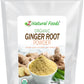 Z Natural Foods Organic Ginger Root Powder - Raw, Non-GMO, Gluten-Free - 5 lb Bulk Size