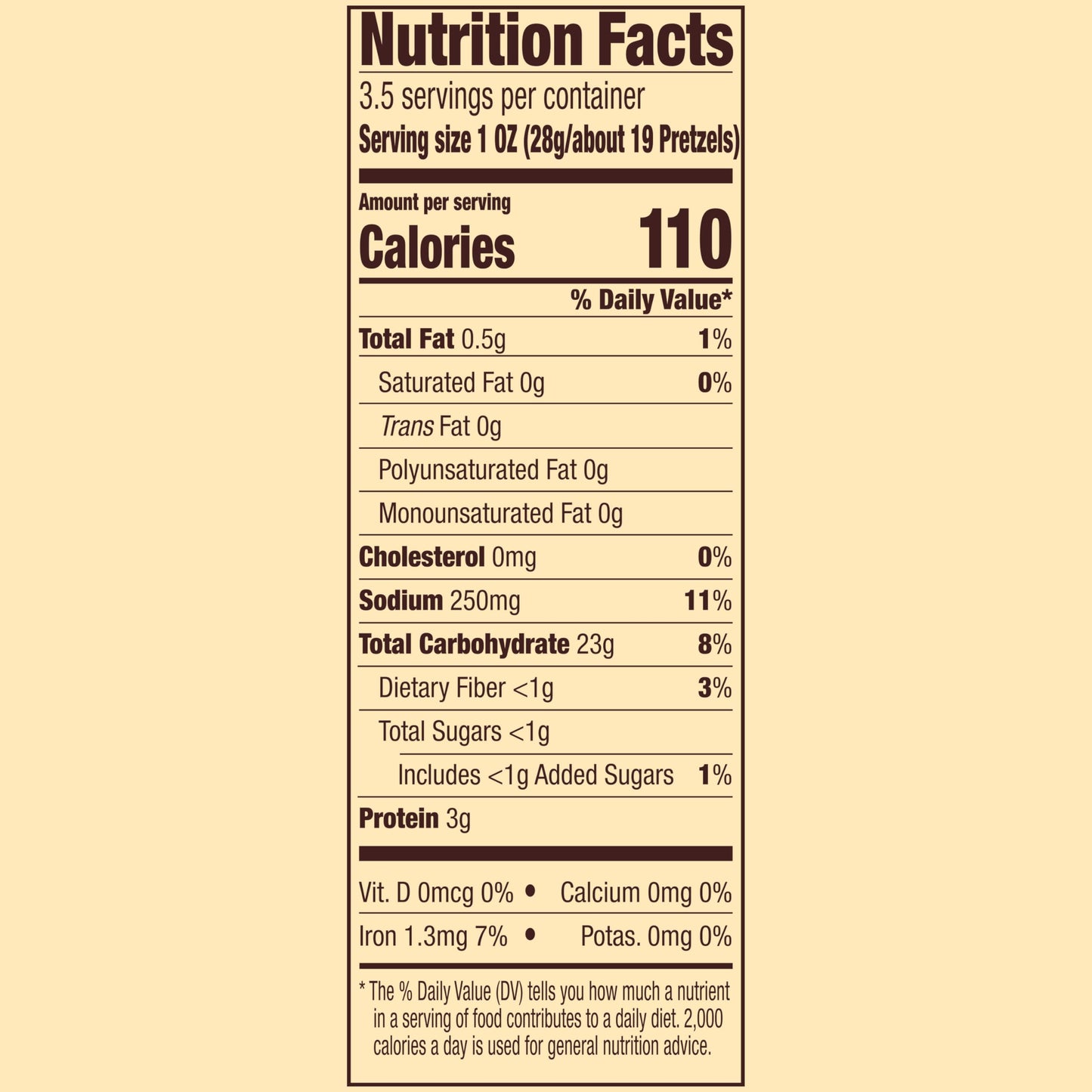 Snyders Of Hanover Mini Pretzels, Kosher, Non-GMO, 3.5 Ounce (Pack of 8)