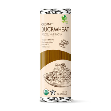 Big Green Organic Food- Organic Buckwheat Soba Angel Hair Pasta 8.8Oz Gluten-Free Non-Gmo (3)