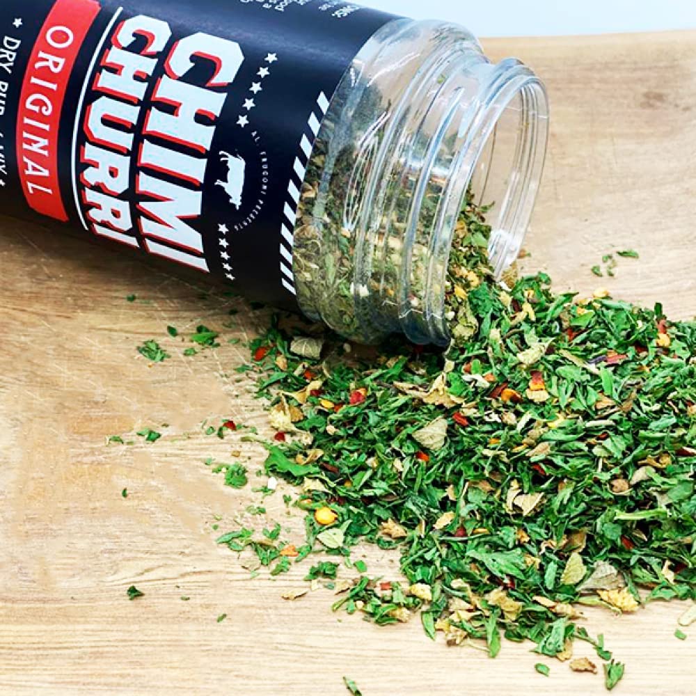 Frugoni Chimichurri Sauce, Rub, Marinade - Original, 2.5 Ounce, Black