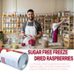 Freeze Dried Raspberries, Freeze Dried Fruit, 110G/3.88Oz Whole Frozen Raspberries, No Sugar Added, Healt-Hy Snacks For Cocktail