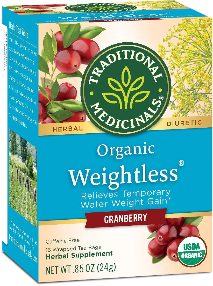 Traditional Medicinals Weightless Cranberry Women's Tea Organic, 16 CT