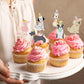 36 Pack Pet Dog Cupcake Toppers Dog Birthday Party Supplies Picks Baby Shower Kid Dog Lover Cake Decorations Supplies