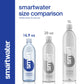 smartwater Vapor Distilled Water, 16.9 Fl Oz, Pack of 6, Model 786162103697