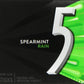 Wrigley'S 5 Rain Spearmint Gum (12 Packs Of 15 Pieces)