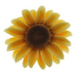 Global Sugar Art Sunflower Sugar Cake Flowers, 3 Count, Yellow