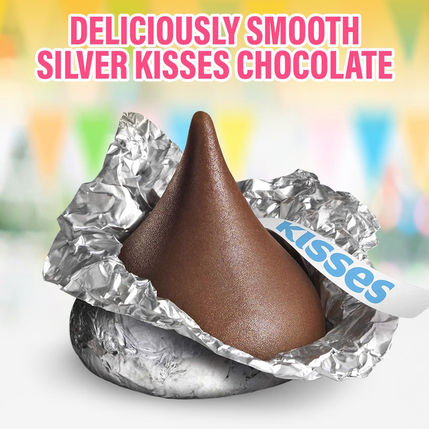 Milk Chocolate Kisses, Hershey Kisses Bulk For Parties And Candy Buffets, Delicious Hersheys Kisses In Bulk, Perfect Milk Chocol