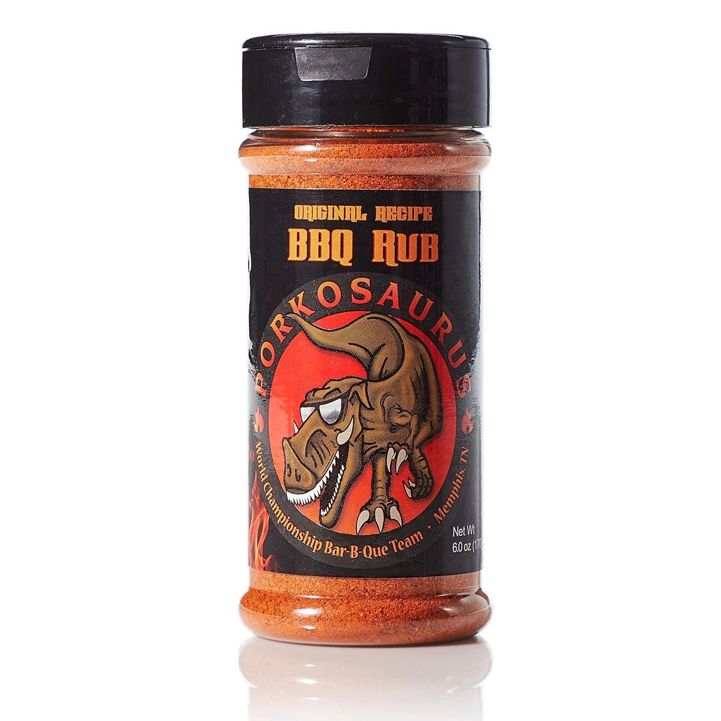 Porkosaurus World Championship Memphis Bbq Rub (170G) - No High Fructose Corn Syrup Bbq Products - Spice And Sweet Bbq Rub Seaso