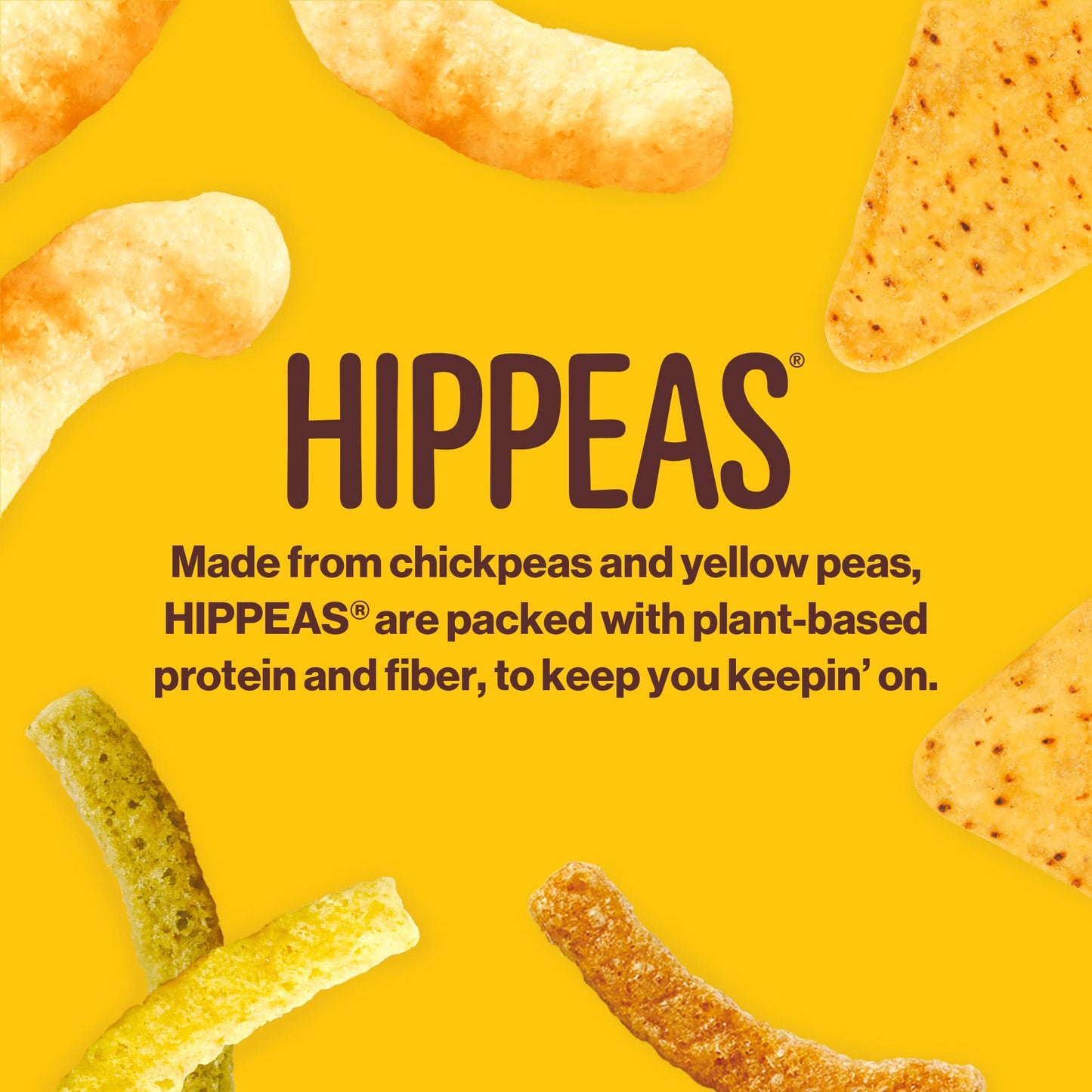 Hippeas Chickpea Puffs, Flavor Blast: White Cheddar Explosion, 0.75 Ounce (Pack of 18), 3g Protein, 2g Fiber, Vegan, Gluten-Free